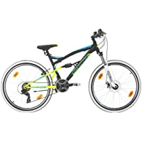 Bikesport Parallax Bicicleta De montaña Doble suspensión 26 Ruedas- Shimano 18 velocidades